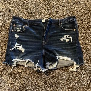 American Eagle Midi Jean Shorts